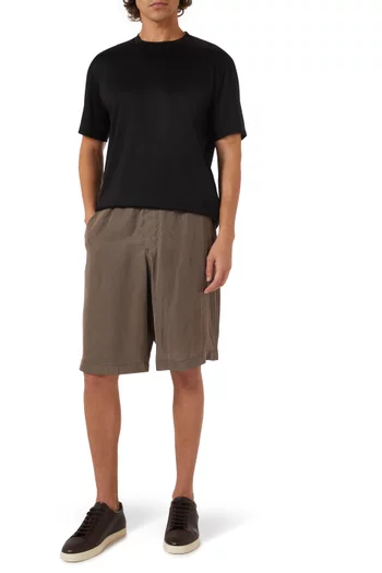T-shirt in Cotton Interlock