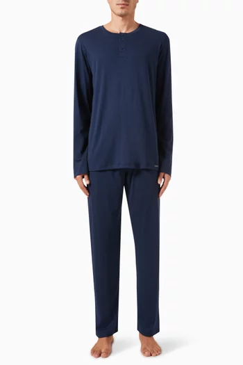 Night & Day Pyjama Set in Cotton