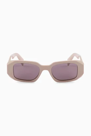 Rectangle Sunglasses in Acetate