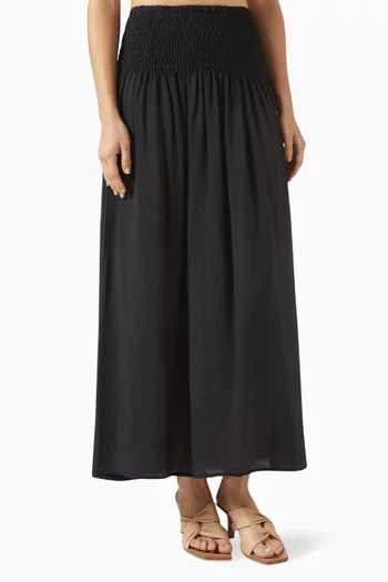 Lily  Maxi Skirt in Rayon-nylon