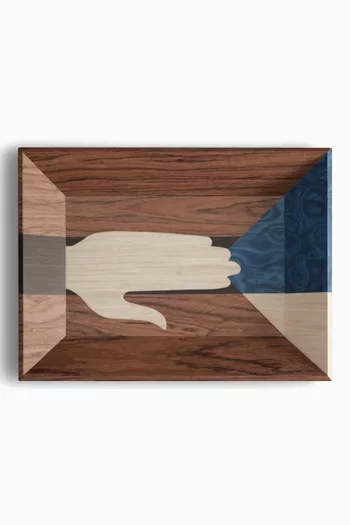 Edgar Vide Poche Tray in Wood