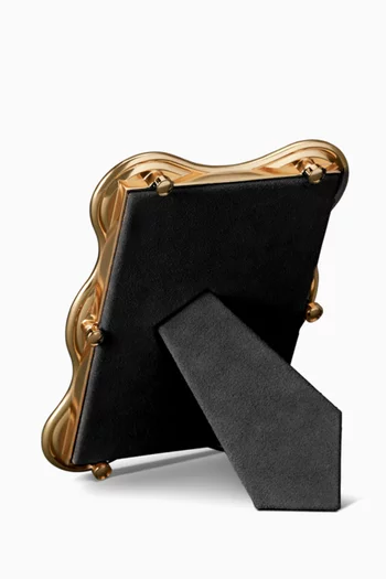 Ripple Frame in Gold