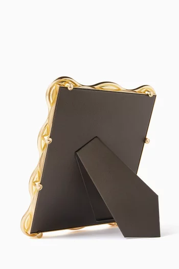 Ripple Frame in Gold