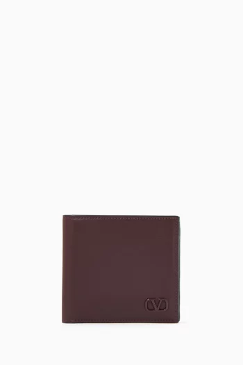 محفظة صغيرة فالنتينو غارافاني بشعار حرف V الشهير جلد عجل
