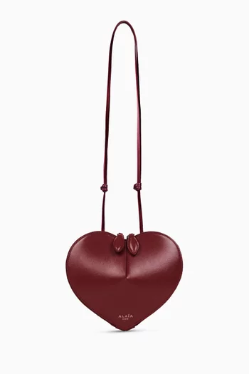 Le Coeur Crossbody Bag In Calfskin
