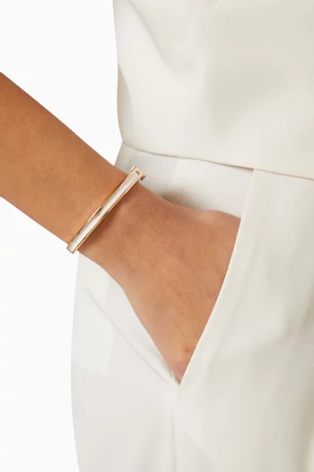 B.zero1 Pulsera Bracelet in 18kt Rose Gold