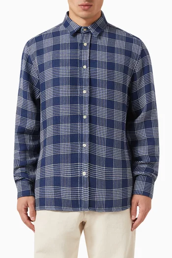 Arctic Check Shirt in Cotton