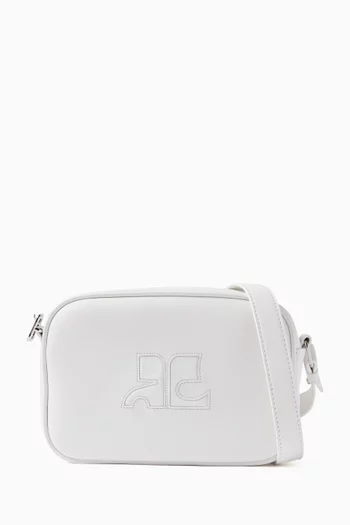 Reedition Camera Crossbody Bag in Leather