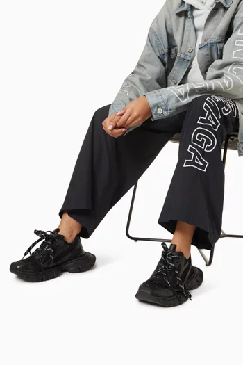 3XL Sneakers in Mesh & PU