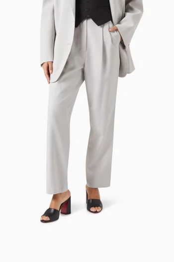 Jane 85 Mules in Nappa Leather