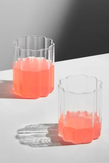 Wave Glass, Set of 2