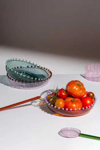 Pearl Platter in Glass