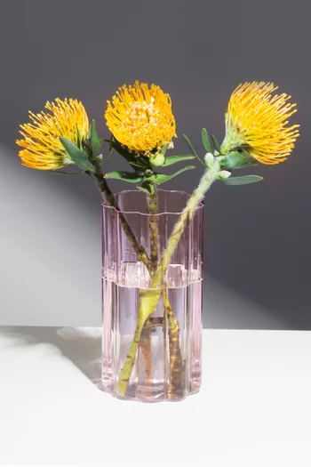 Wave Vase in Glass