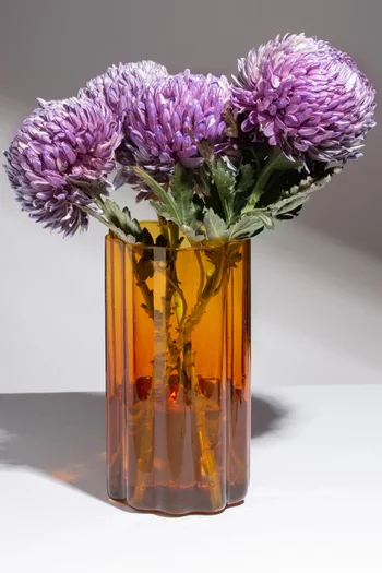 Wave Vase in Glass