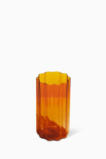 Wave Vase in Glass