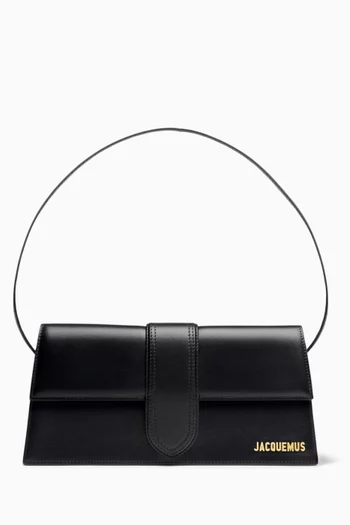 Le Bambino Long Shoulder Bag in Smooth Leather