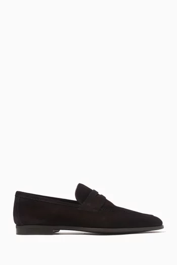 Aston Rugo Arcade Loafers in Suede