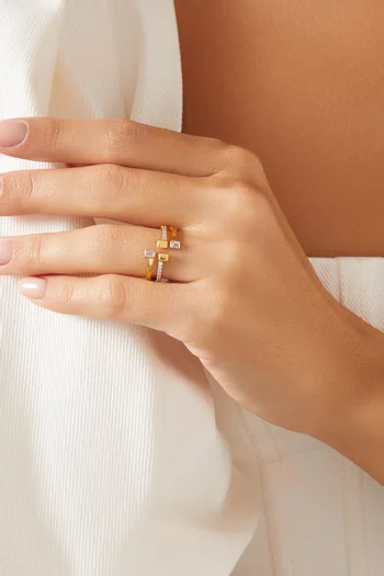 All in All Ring in 24kt Gold-plated Sterling Silver
