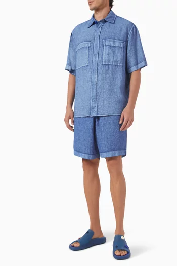 Pocket Shirt in Linen