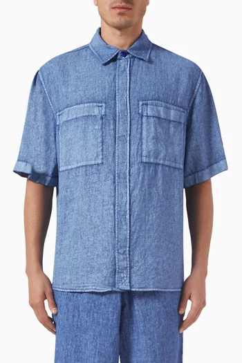 Pocket Shirt in Linen