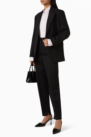 Straight-fit Pants in Wool