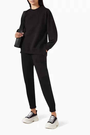 Logo Sweatpants in Cotton