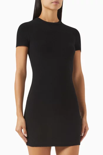Crewneck Mini Dress
