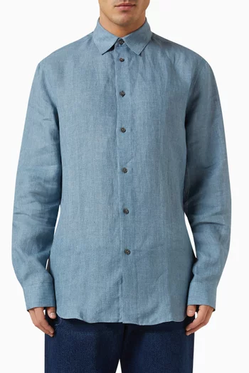 Regular-fit Shirt in Chambray