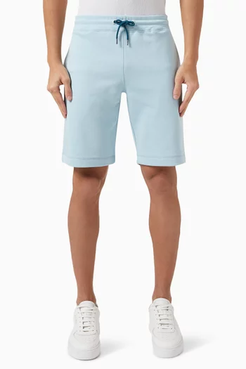 Zebra Logo Shorts in Organic Cotton Jersey