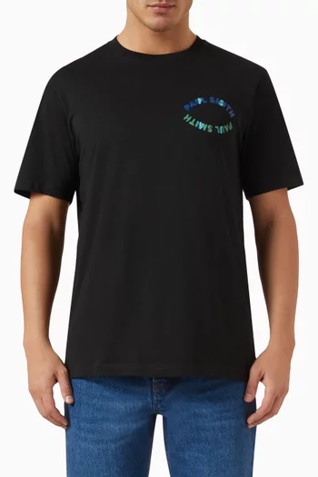 Happy Eye Graphic T-Shirt in Organic Cotton Jersey