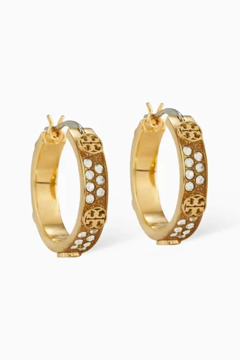 Small Miller Crystal Hoops