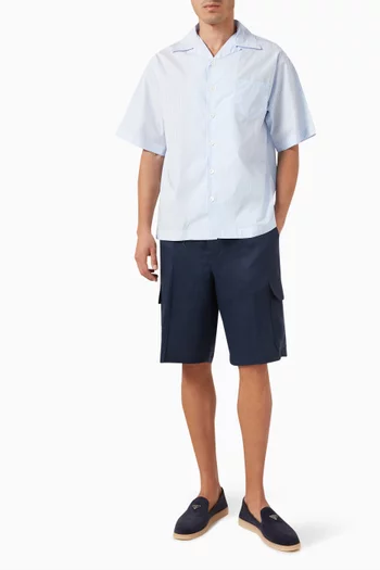 Cargo Shorts in Linen