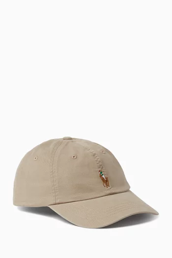 Ball Cap in Stretch-cotton Twill