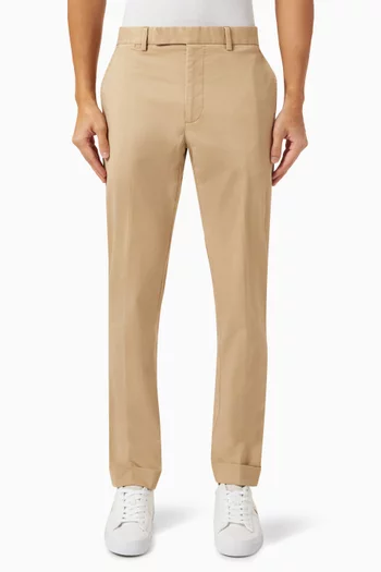 Suit Trouser in Stretch Cotton Chino