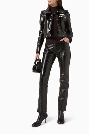 Reedition Turtleneck Sweater in Ribbed-knit