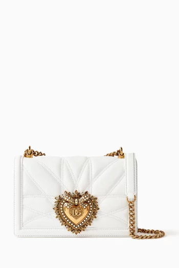 Medium Devotion Bag in Matelasse Nappa Leather