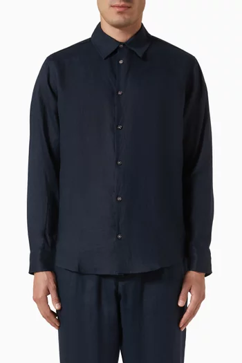 Slim-fit Shirt in Linen