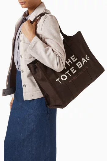 The Large Tote Bag in Cotton Canvas