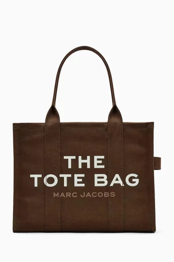 The Large Tote Bag in Cotton Canvas