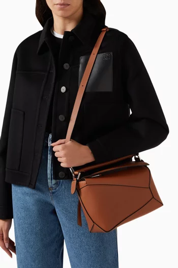 Small Puzzle Bag in Classic Calfskin