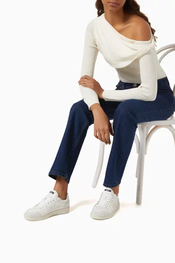 Dice Lo Sneakers in Leather & Suede
