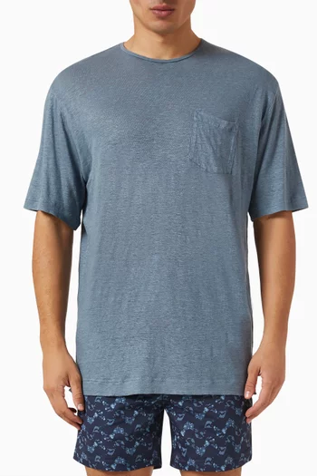 Carmo T-shirt in Linen Jersey