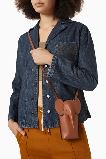 Elephant Pocket Bag in Classic Calfskin