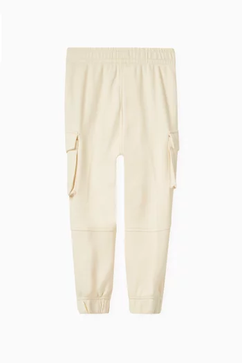 Cargo Joggers in Cotton Twill