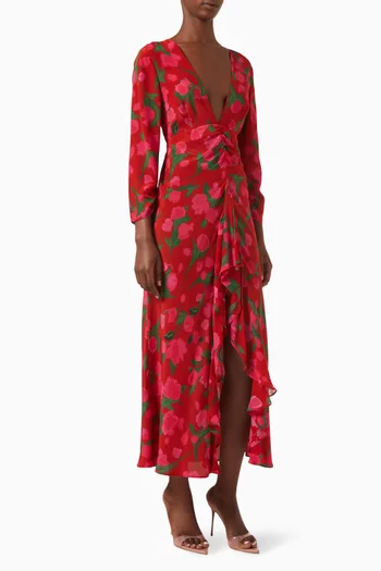 Rose Dress in Silk