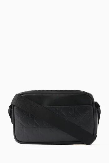 Monogram Soft Camera Bag in Faux Leather
