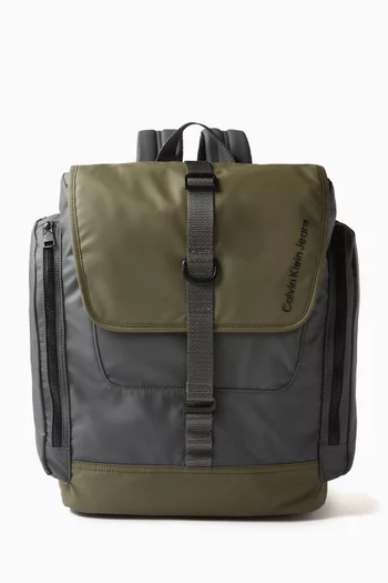 Utilitarian Backpack in Nylon