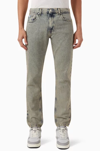 Authentic Straight-leg Jeans in Cotton-denim