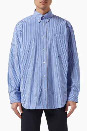 Classic Striped Shirt in Cotton