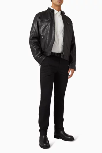 1985 Denton Fitted Chinos in Stretch Pima Cotton Twill